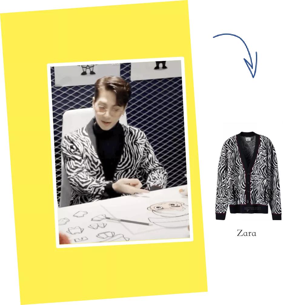 明星私下也穿ZARA？