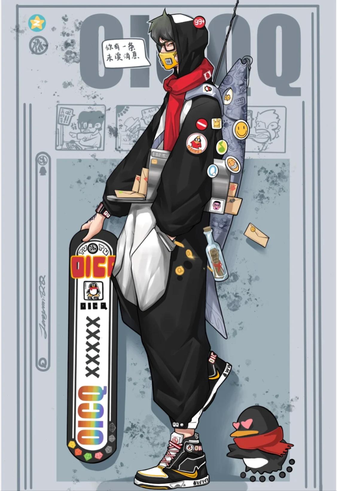 脑洞大开的拟人化插画图片大全,脑洞大开的拟人插画图片大全