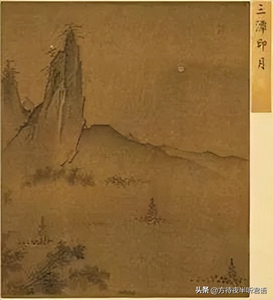 西湖十景之一三潭印月地图,杭州西湖三潭印月资料