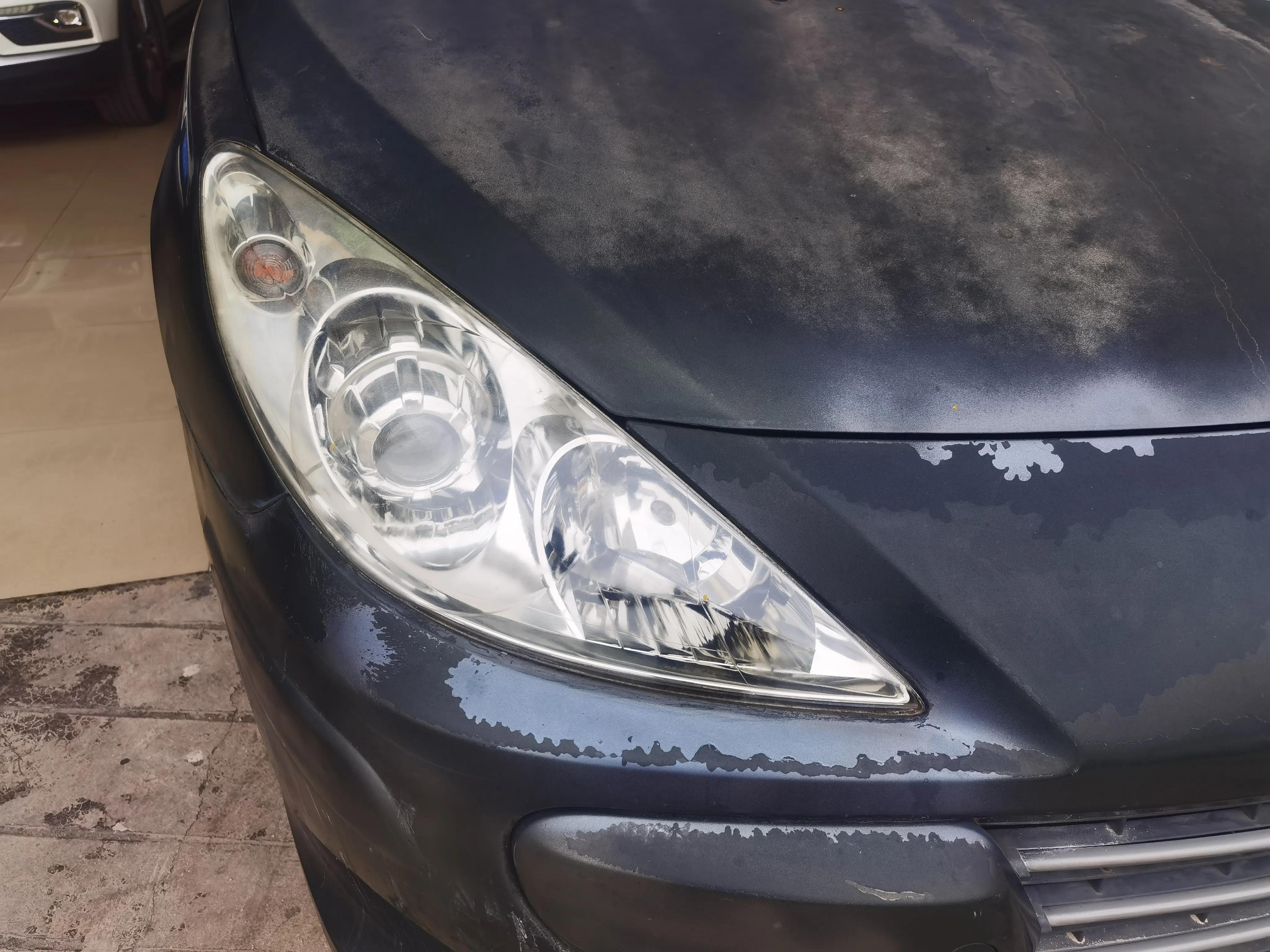 老款标致307全车翻新,标致307报废拆车