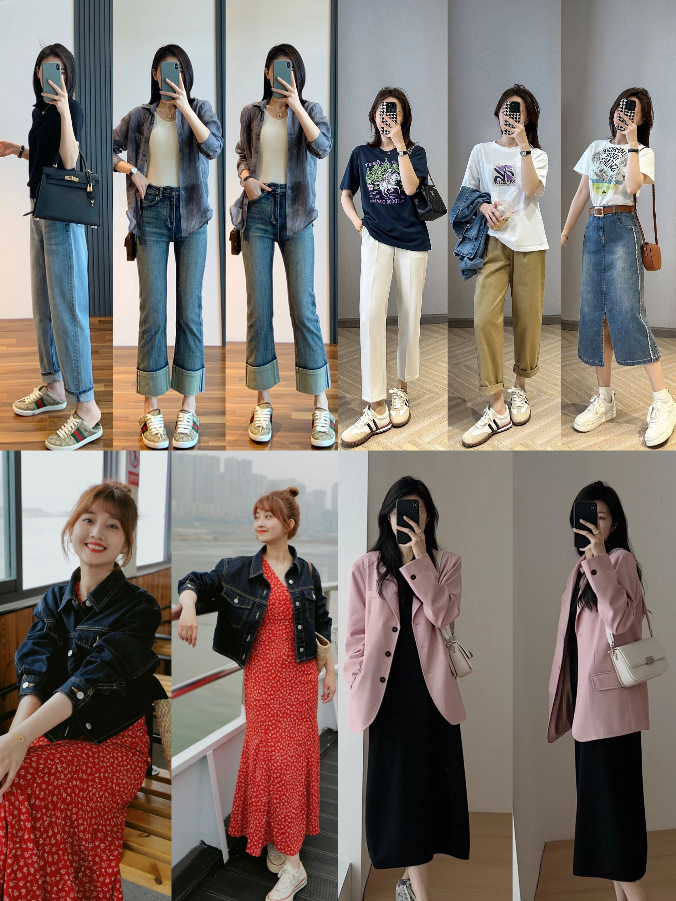 新款春装休闲穿搭套装,春天必备爆款春装