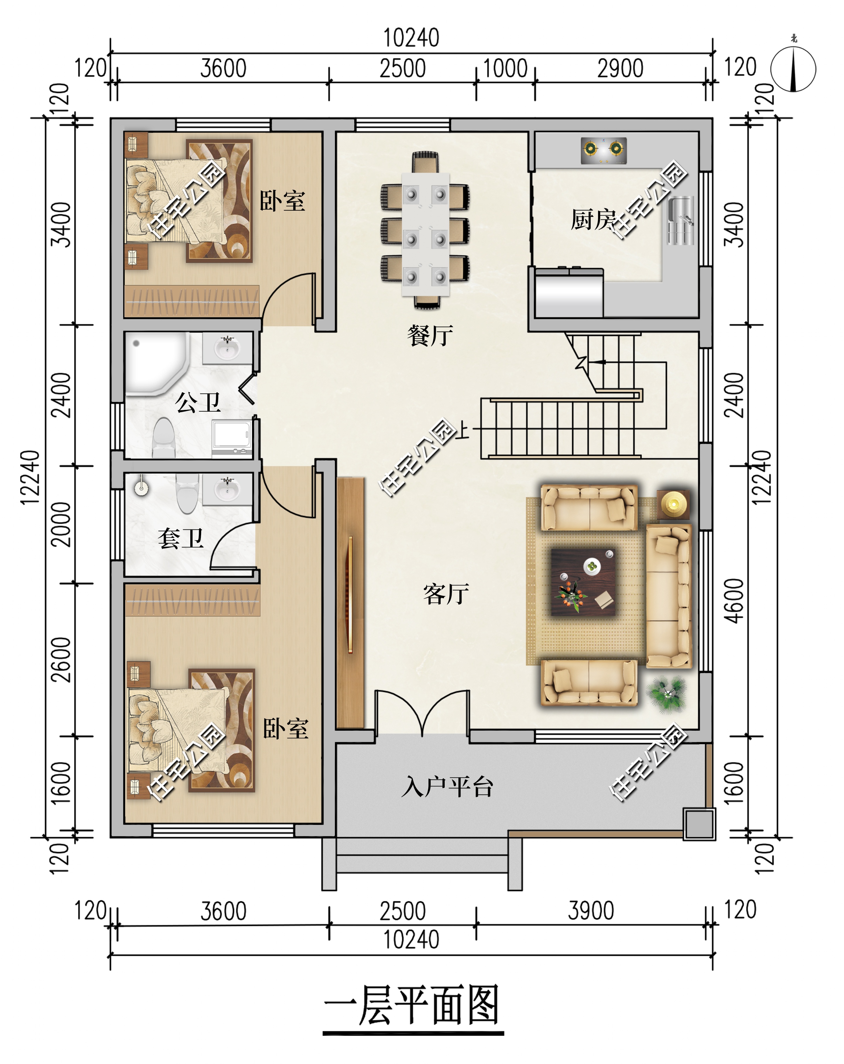 农村三层别墅30万阳光房的设计,三层别墅带露台阳光房装修效果图