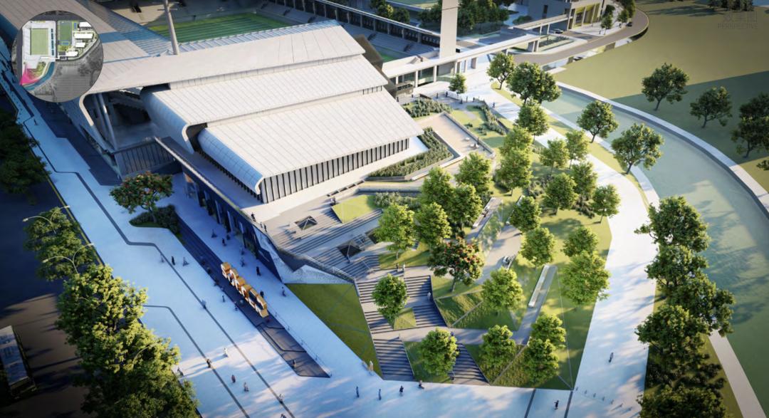 2000平的全民健身中心,全民健身中心足球场