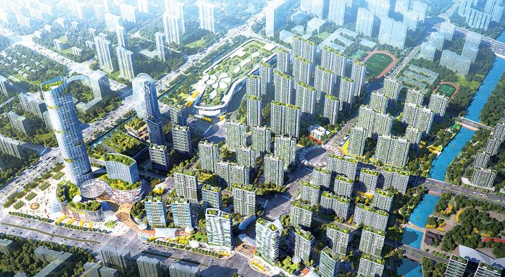 安置房质量秒杀商品房,安置房铝板外立面