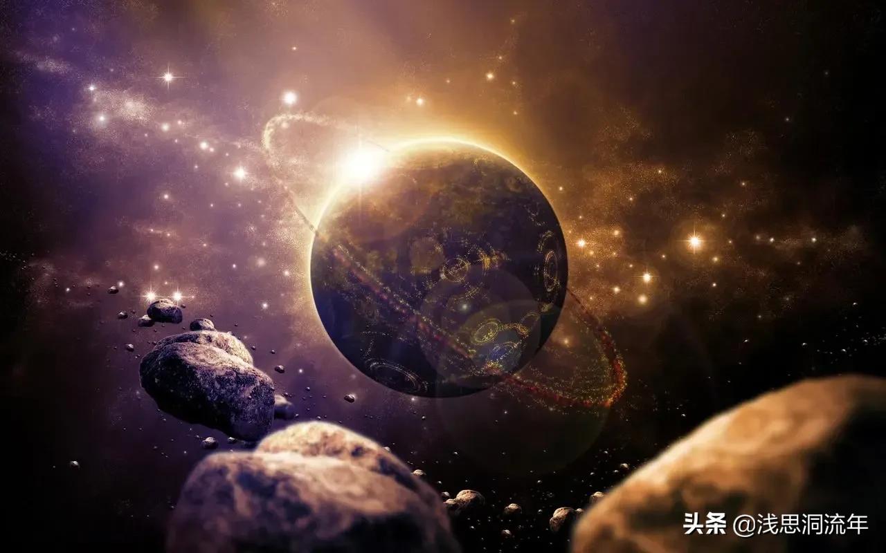 我们都是浩瀚宇宙中的一粒尘埃,我们是宇宙中的一粒微尘