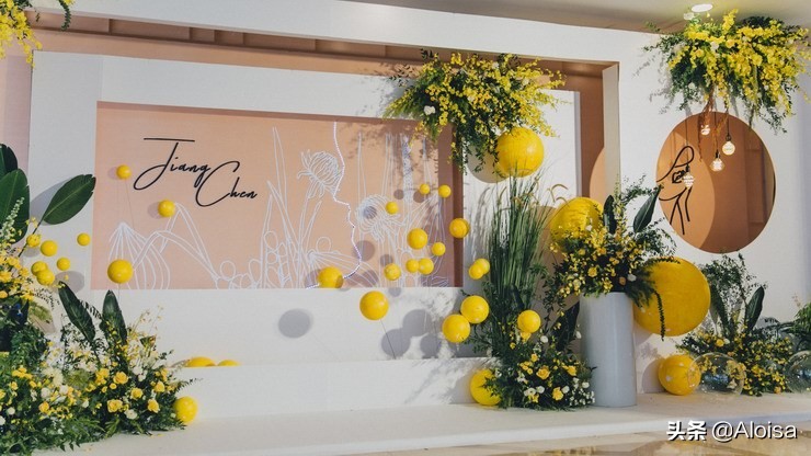 户外低成本婚礼现场布置,户外简单婚礼场地设计