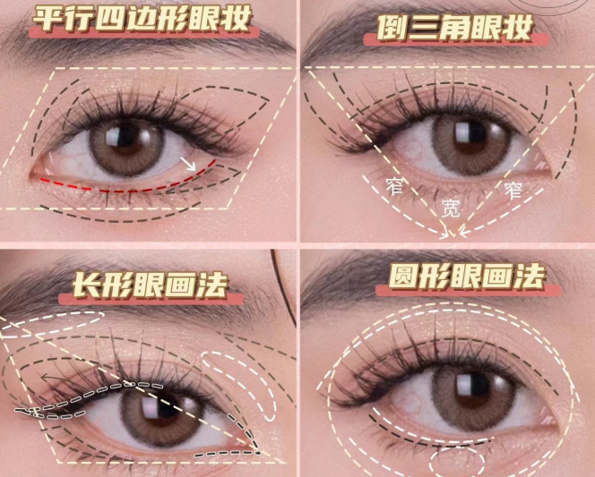 日常大眼妆的画法教程,眼妆教程分享日常眼妆教程