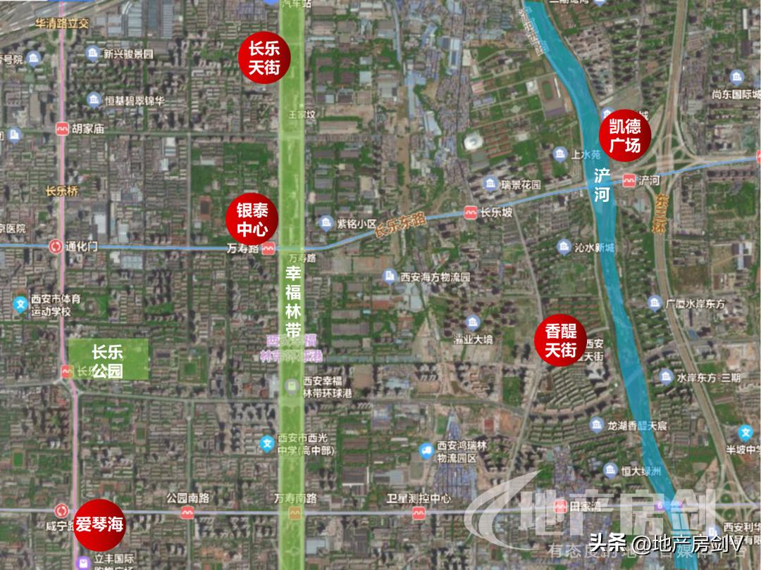 西安银泰总部基地,第四个银泰中心在西安何处