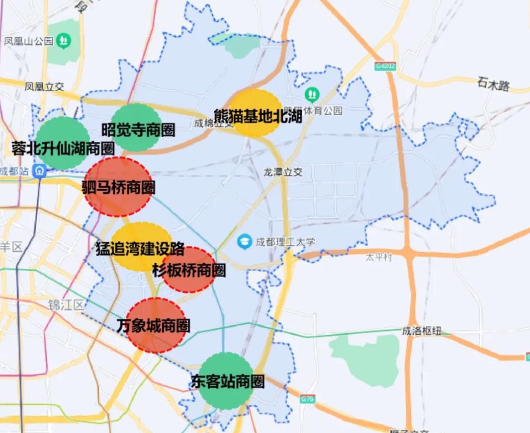 2022年，成都这些区域优先布局商业项目，哪个离你最近？