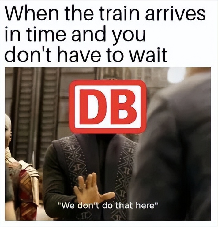 德国火车吐槽非正式会谈,吐槽德国铁路