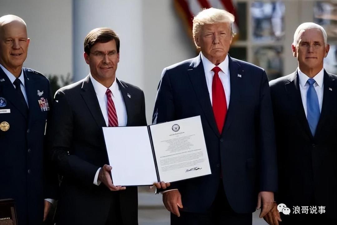 ussf美国太空军,美国太空军和中国航天兵