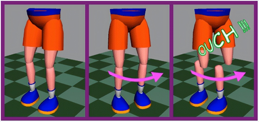 c4d角色动画教程骨骼绑定,角色动画ue