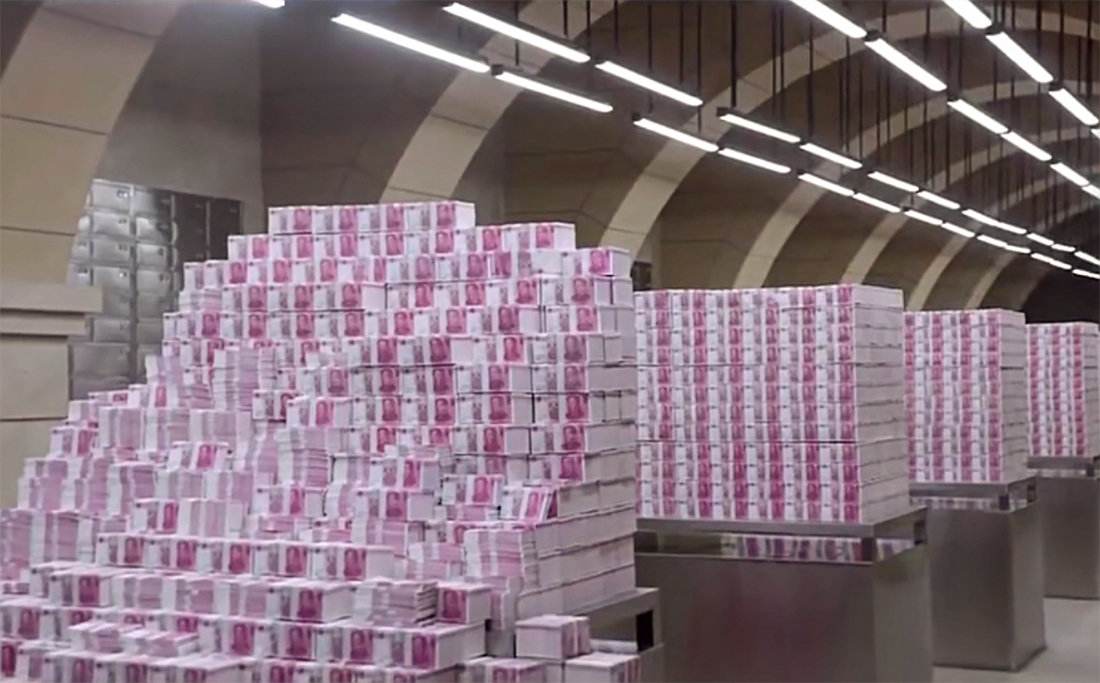 一亿元人民币有多重100元,100万元的人民币现金到底有多重