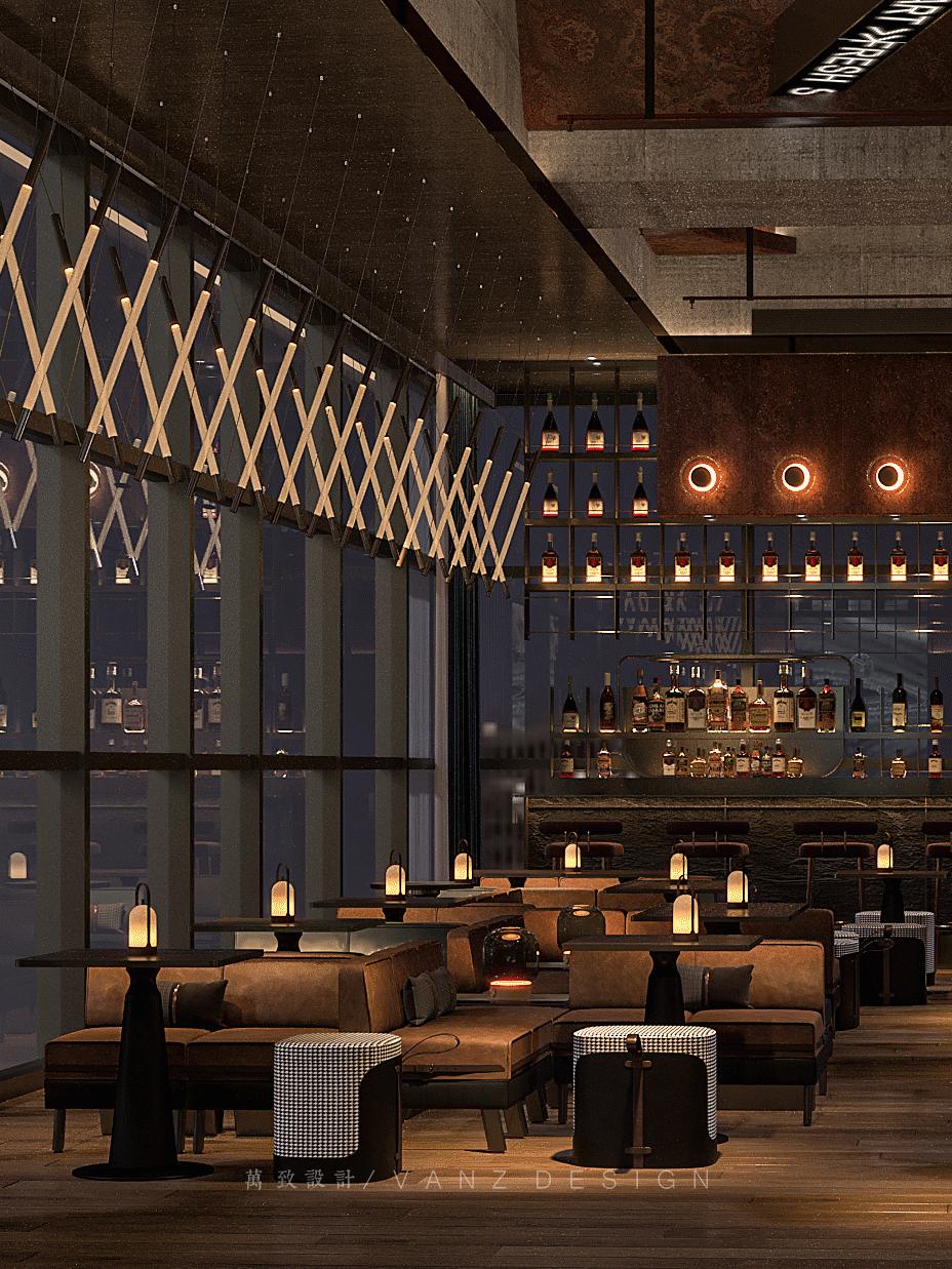 116㎡清吧娱乐餐饮设计-增强空间的体验