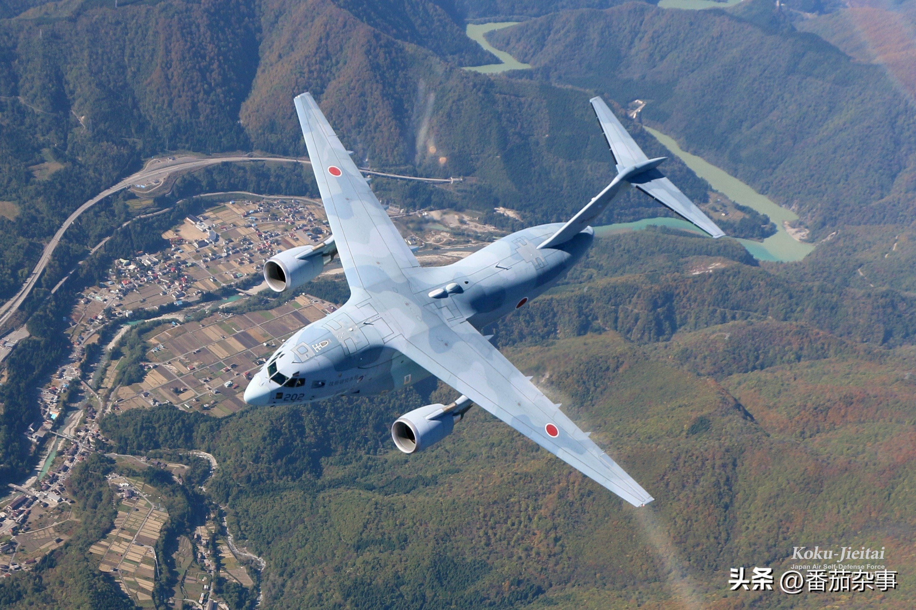 空中自卫队的C-2运输机