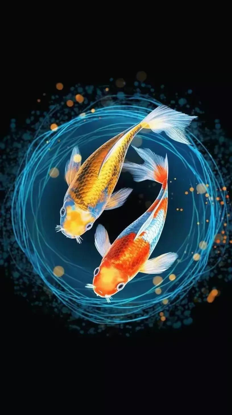 多姿多彩锦鲤图片,锦鲤鱼的照片大全大图可爱