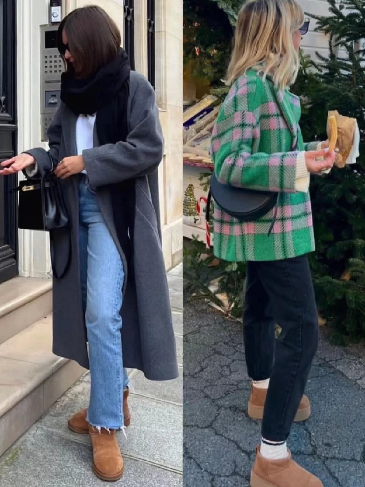 冬季最火过膝靴的选择及搭配,适合小个子穿的棉靴