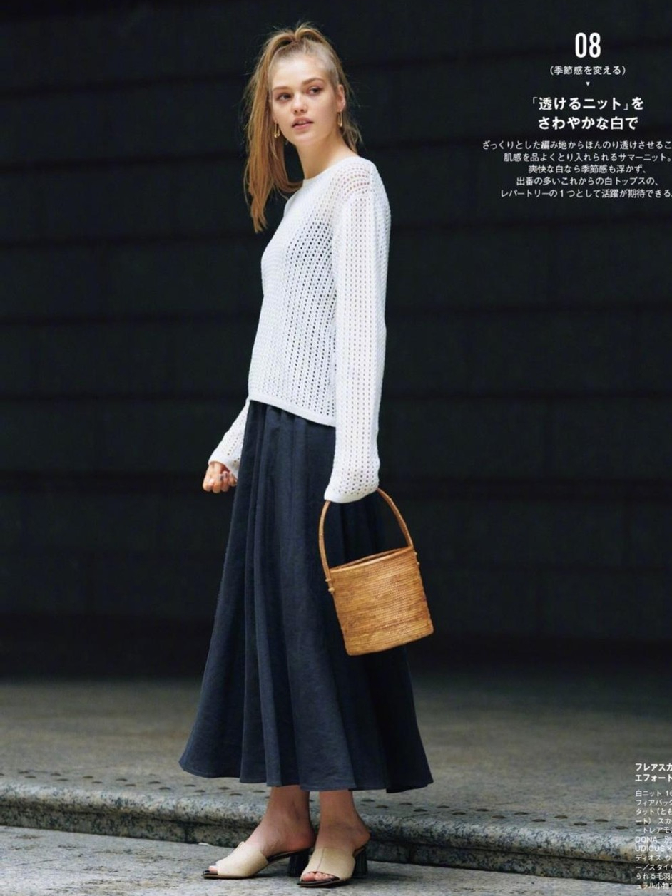 为什么你穿半身裙+高跟凉鞋不好看？日本博主的穿衣秘诀值得学习