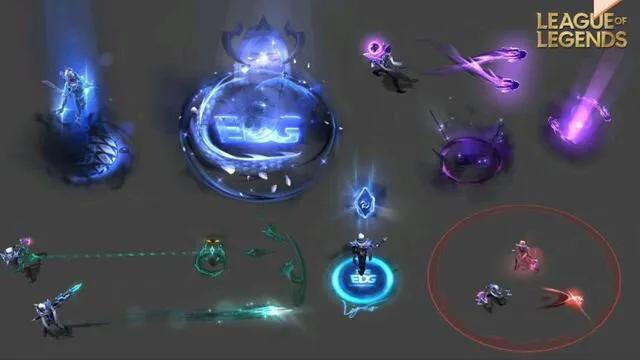 edg冠军皮肤特效合集,edg冠军皮肤特效一览