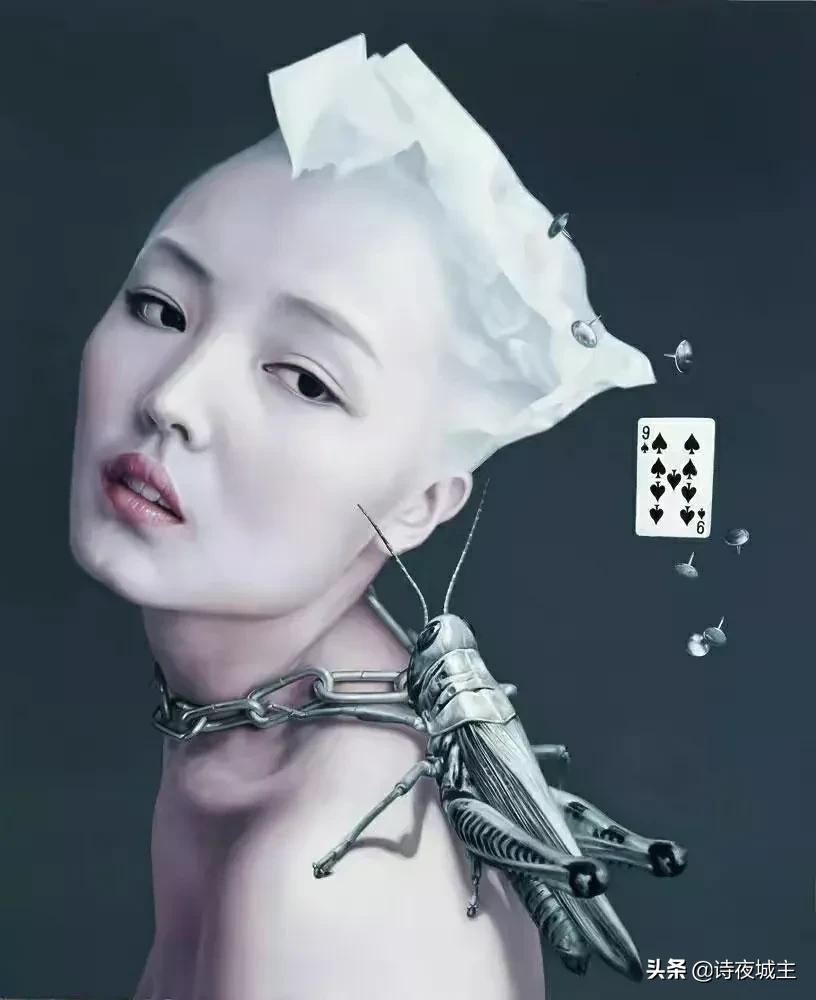 何红蓓人物油画作品欣赏,画家何红舟油画作品