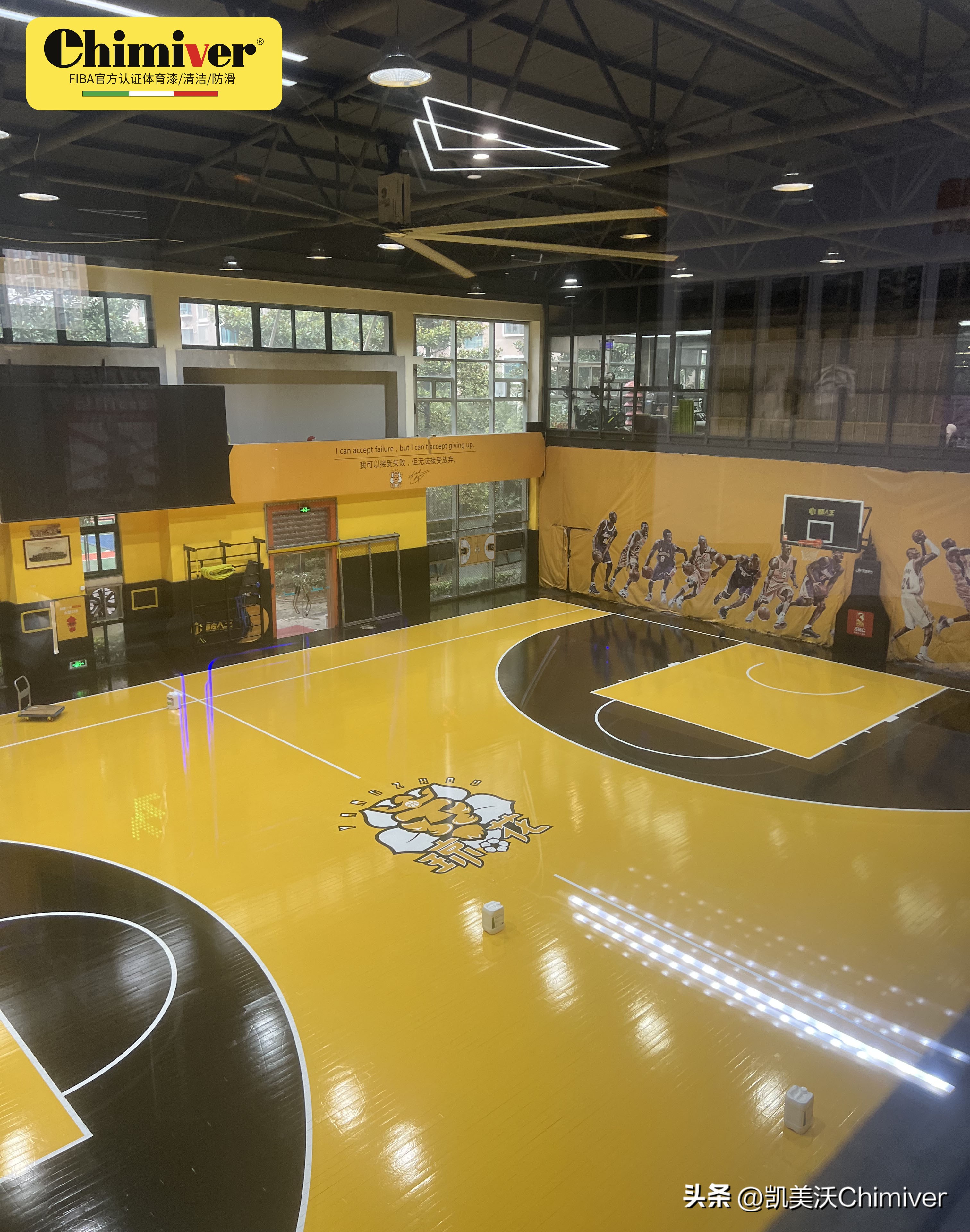 篮球场地板设计,篮球馆木地板配色设计