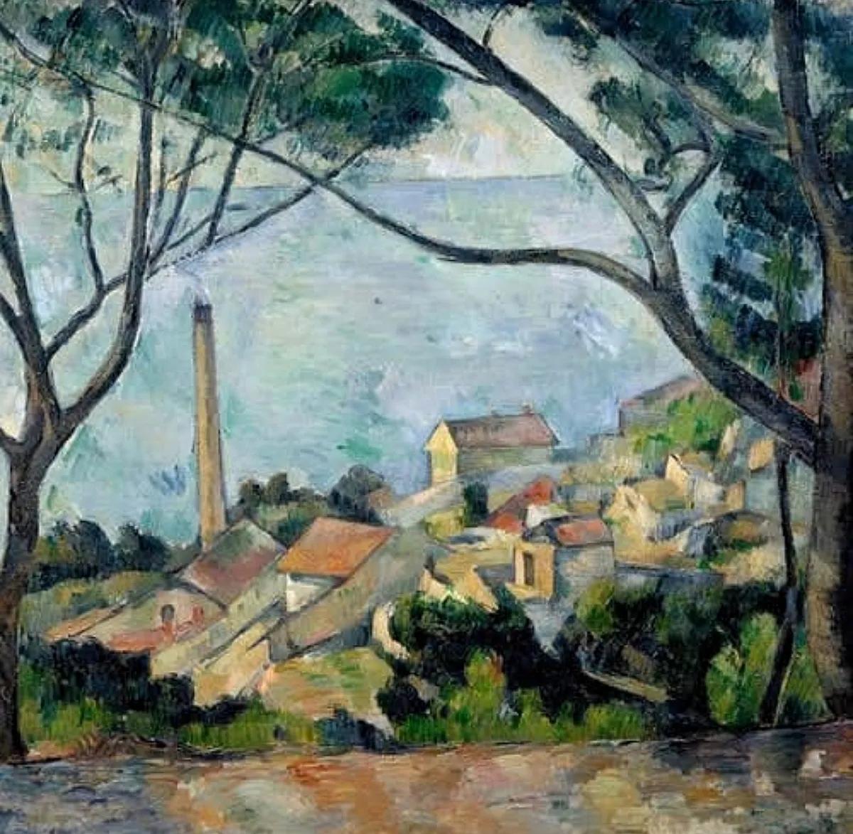 英国画家现代风景画绘画作品,法国印象派大师的风景画