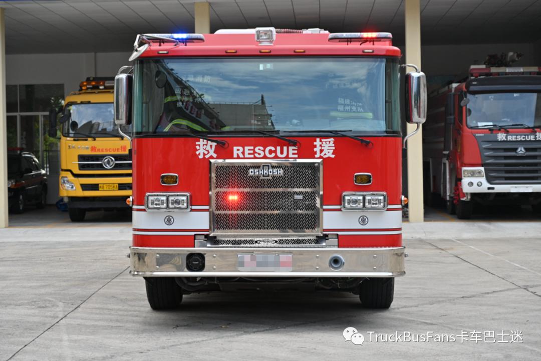这就是美国“高级”消防车？详解豪士科FRGP4城市高供主战消防车