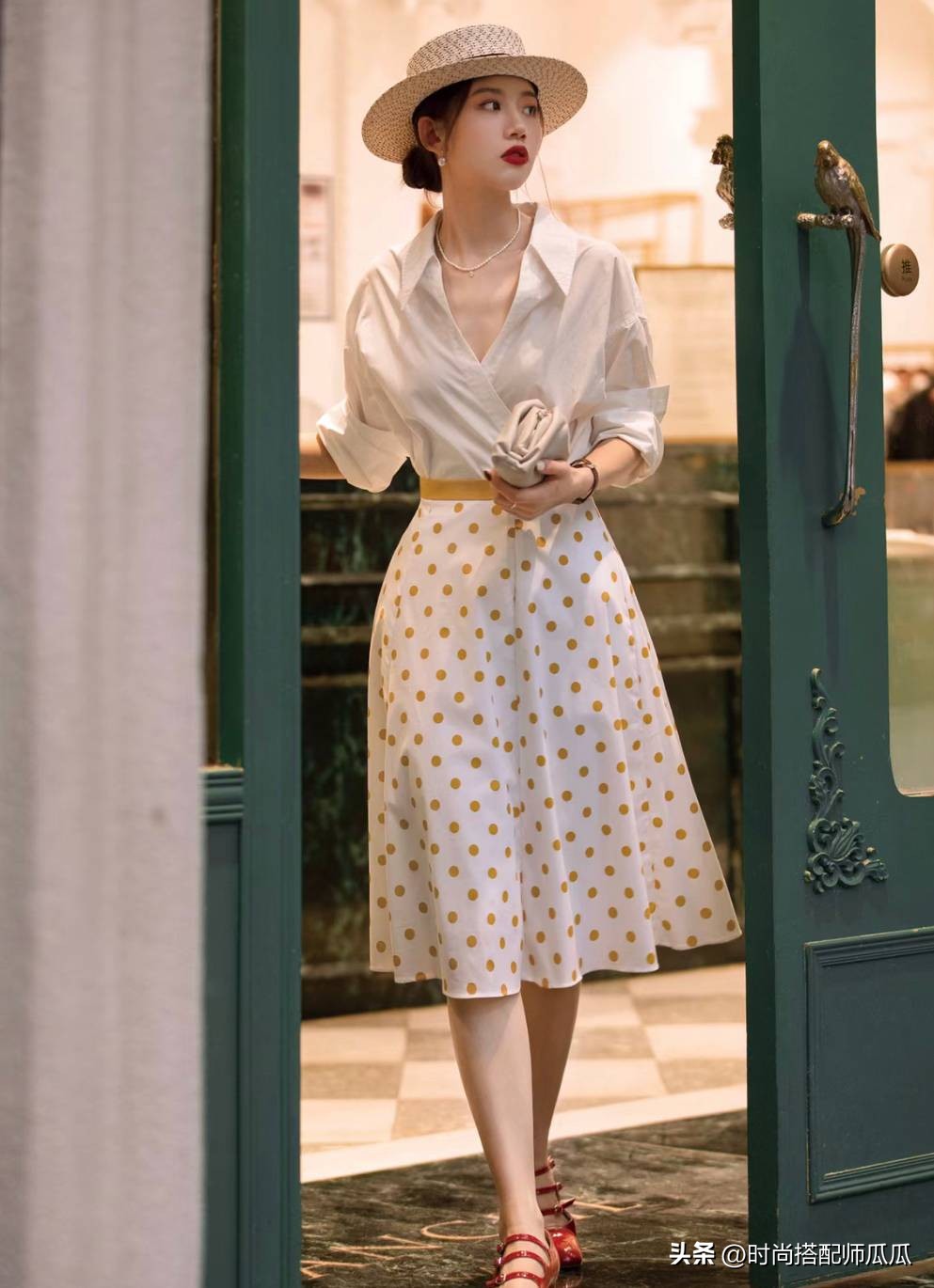 今年最流行的阔腿裤裙,扔掉你的阔腿裤