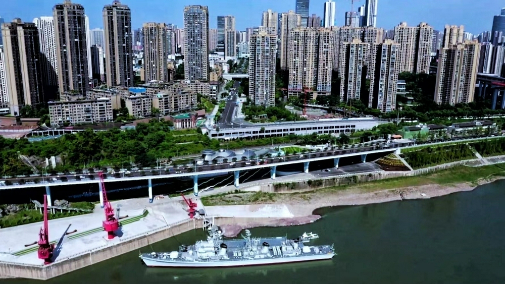 航拍九龙坡区高清旅游视频,重庆九龙坡区景色美图