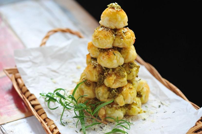 圣诞节小甜品礼盒,圣诞树青酱海鲜意面团购