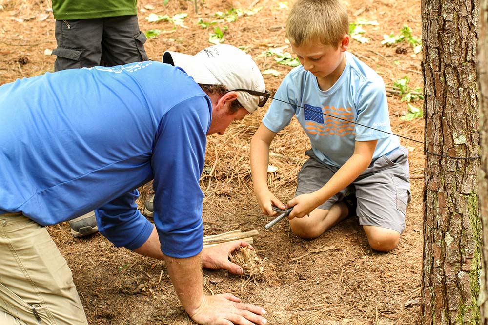 从小培养生存技能,从小训练生存技能