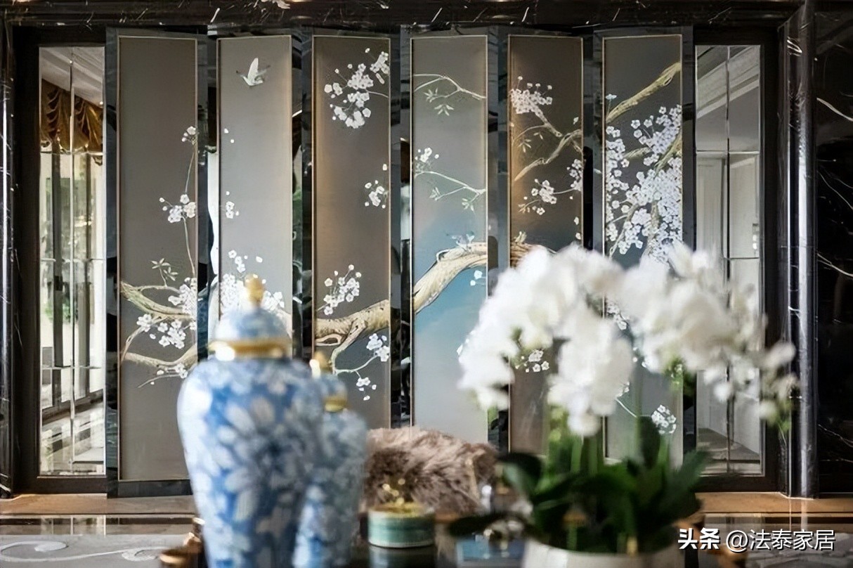 让人惊艳的屏风,高级感的禅意屏风