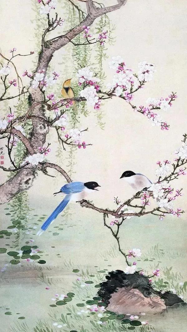 一诗一画简单描写春天的诗,写春景最美的40首诗