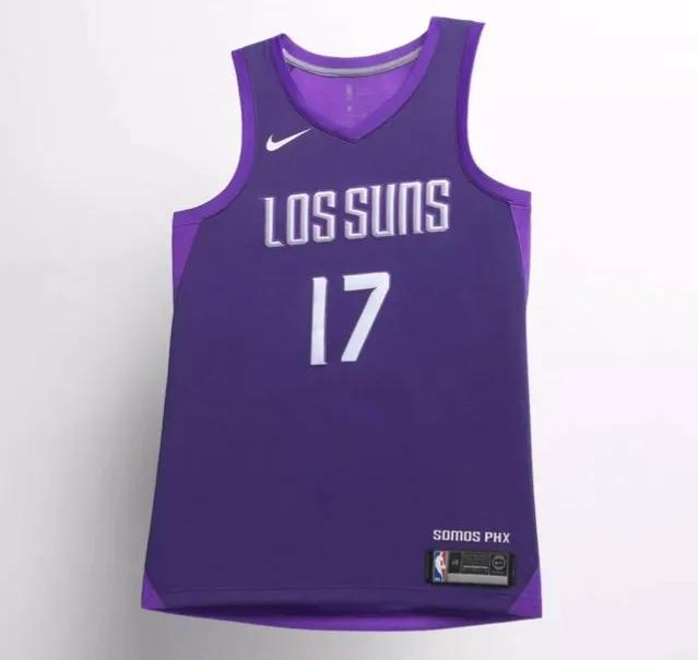 菲尼克斯太阳队球衣变化,菲尼克斯太阳新赛季球衣