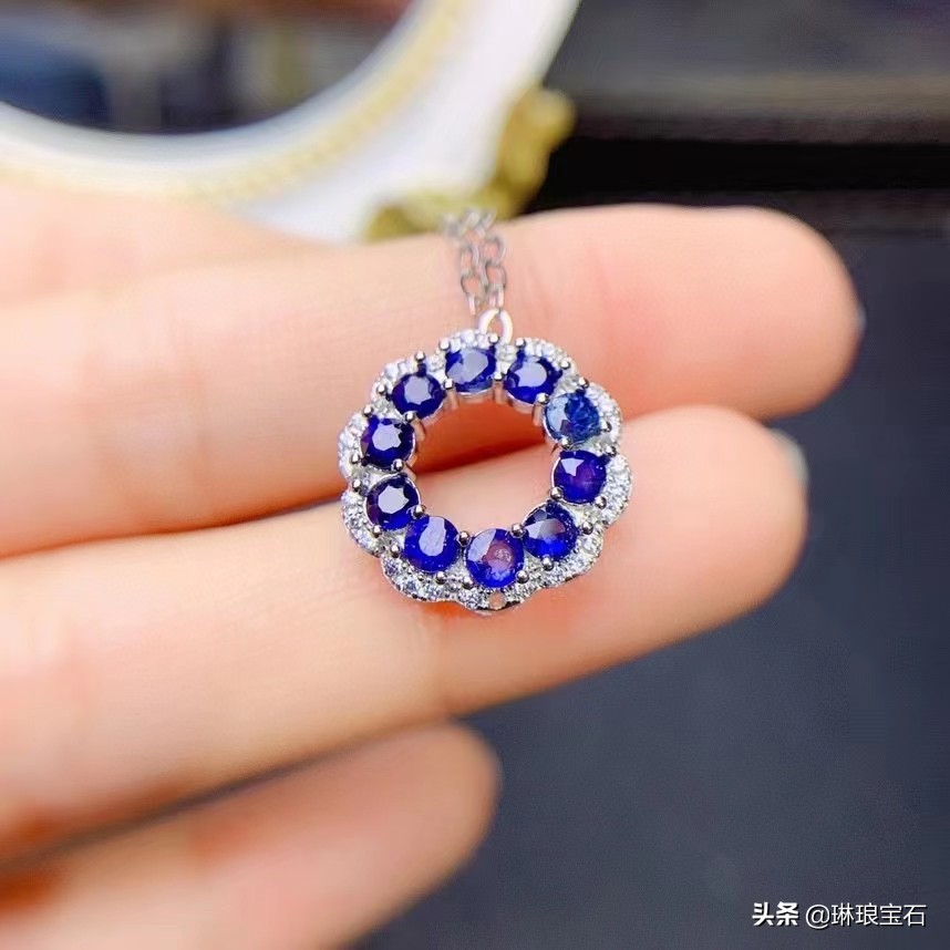 s925银天然红宝石耳扣珠宝,s925银红石榴石吊坠2880