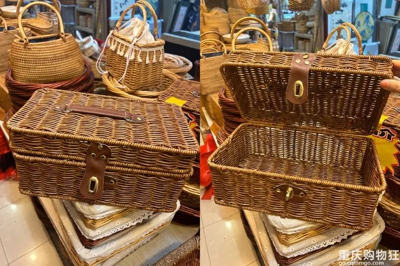 重庆哪里有藤编工艺品,重庆解放碑藤编市场