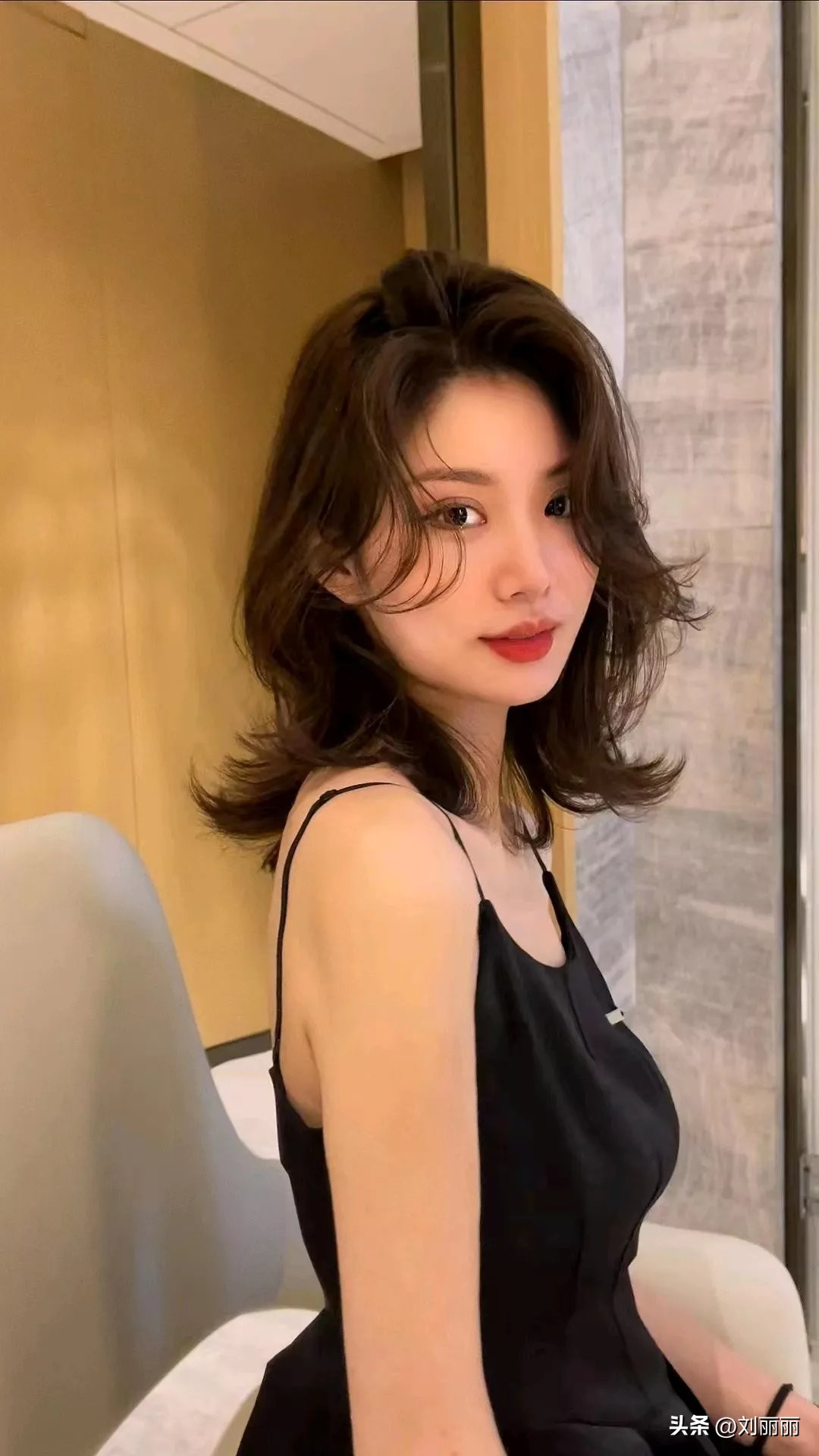 简单又霸气的中长发型,最简单最漂亮最优雅的发型