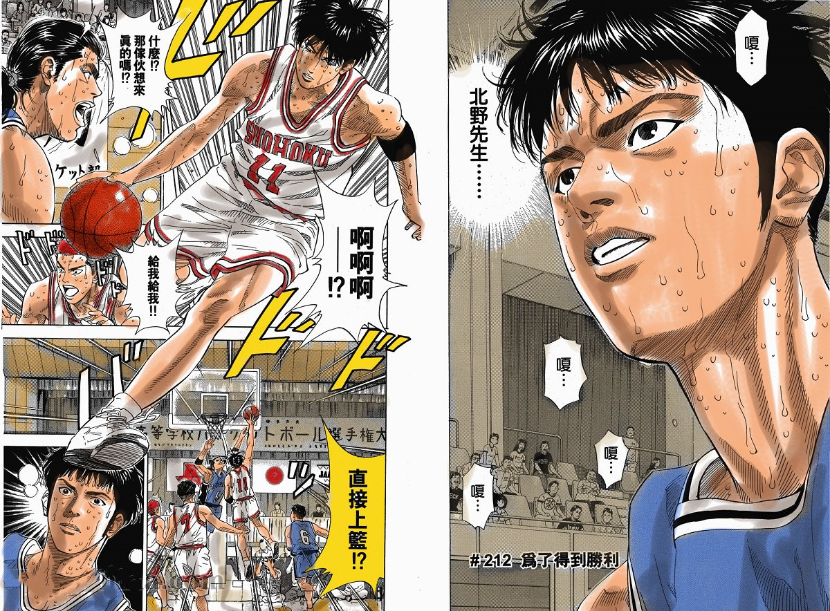 全国大赛南烈,湘北全国大赛流川枫受伤