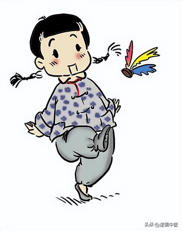 最简单的节律运动：踢毽子