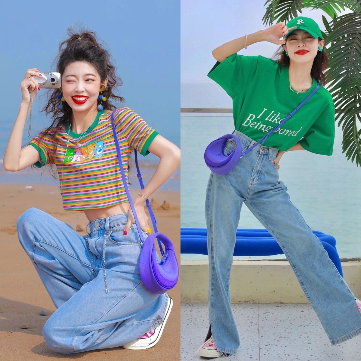 小个子秋季穿搭显高技巧,小个子肩宽腿粗腰细适合怎样穿搭