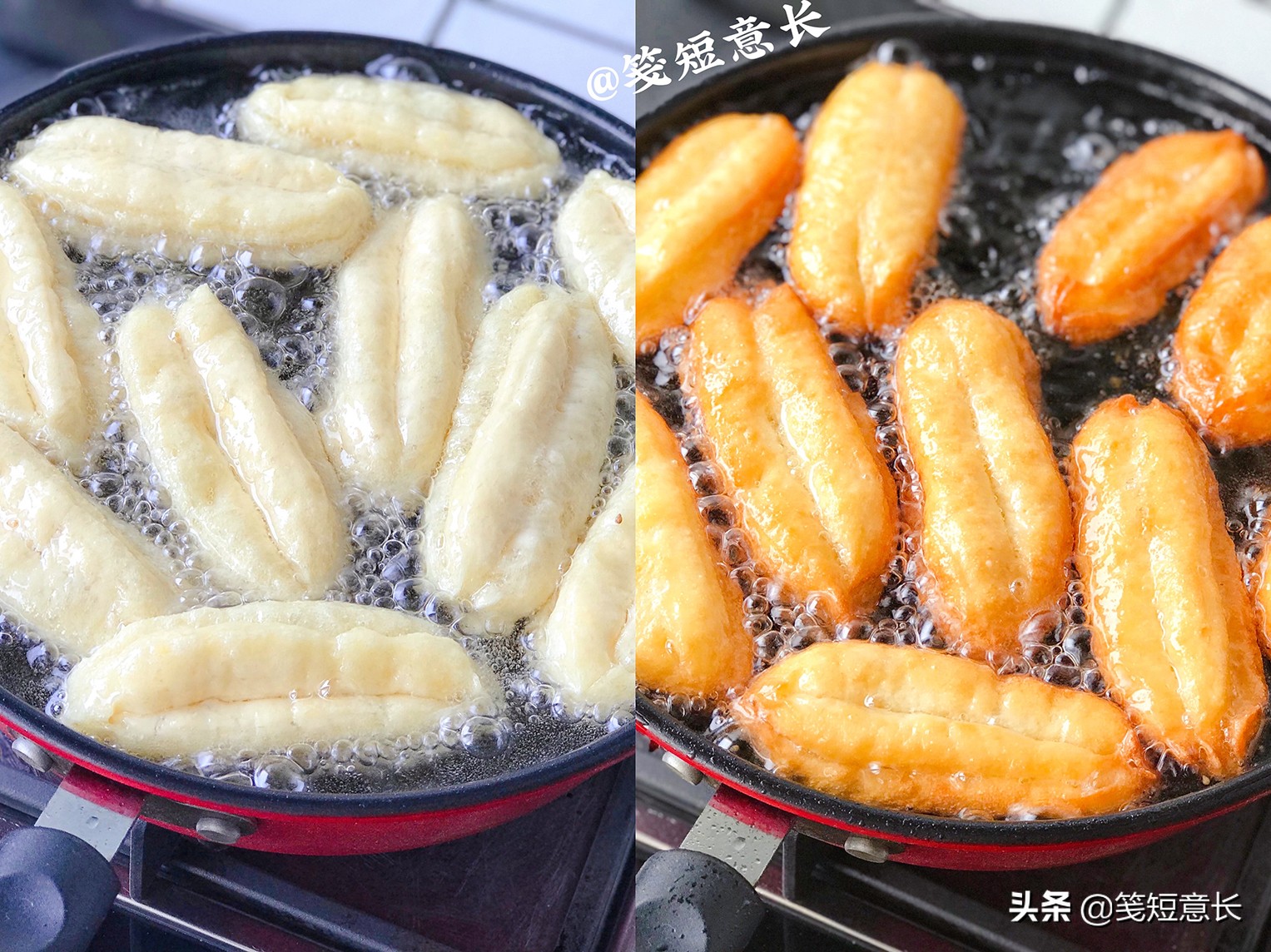 如何晚上做油条才能蓬松好吃,自制油条家常做法蓬松酥软