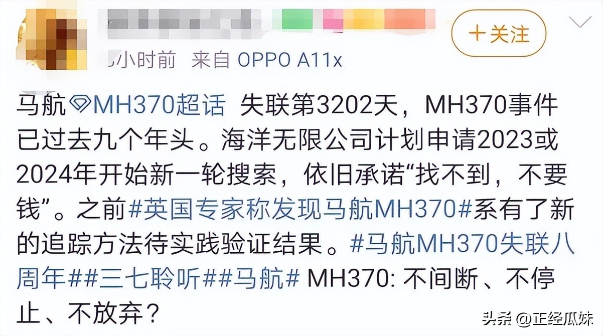 mh370失踪的背后秘密,mh370失踪之谜新进展