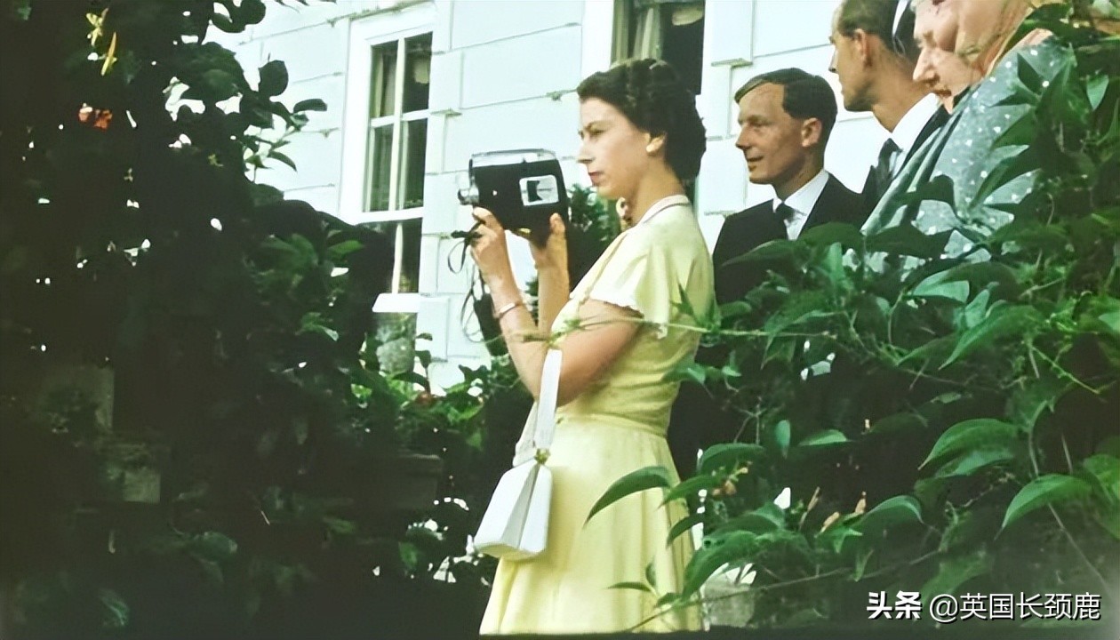 女王伊丽莎白珍贵影像,英国女王珍贵影像