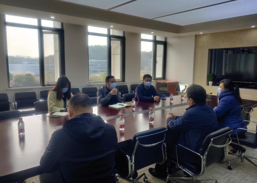 高新区走访调研重点企业,深入企业走访助力复工复产