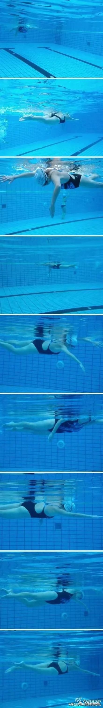 自由泳视频教学慢镜头,自由泳视频自学