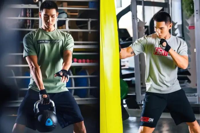 高颜值腹肌小狼狗照片,腹肌小狼狗照片帅气露脸