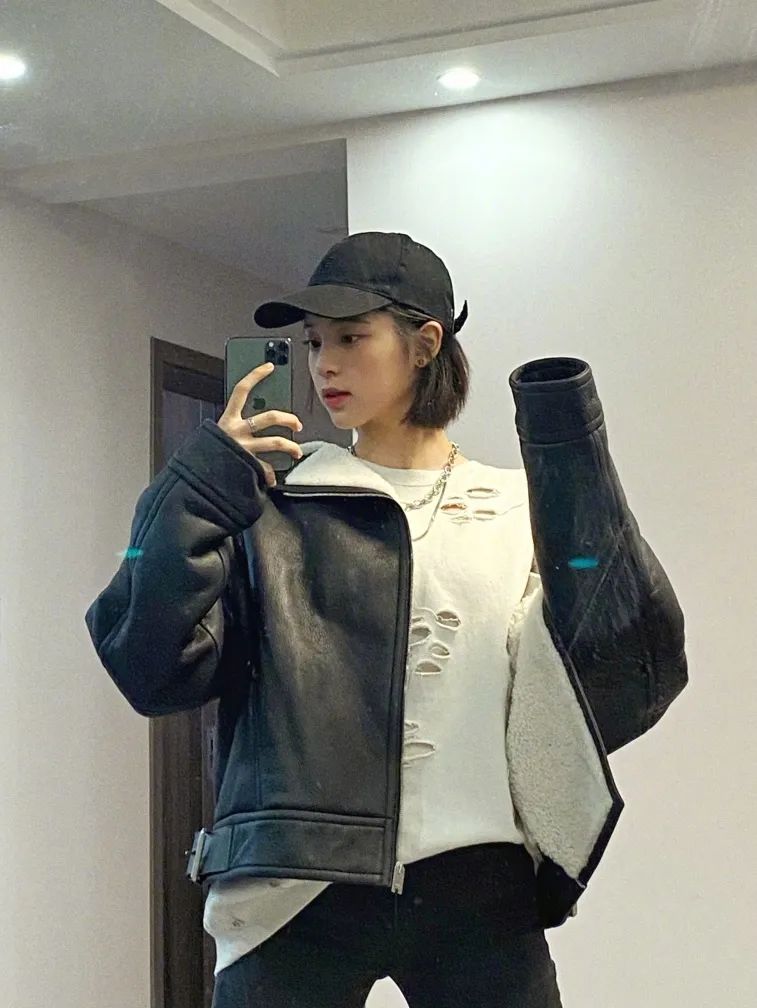 辣妹外套推荐秋季,欧美辣妹风上衣厚外套