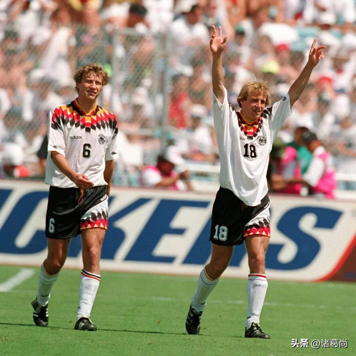 九四年世界杯德国队球衣,德国历年世界杯球衣