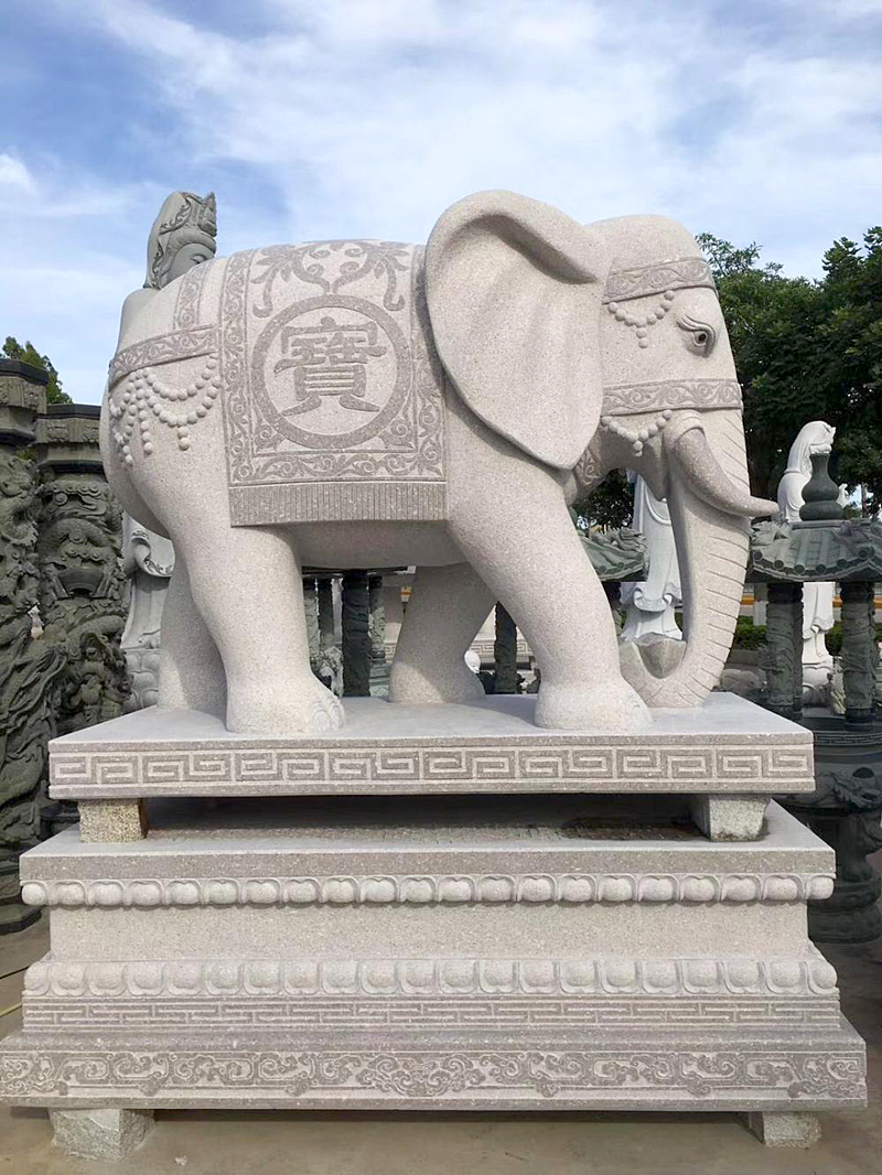 梦到石雕大象什么意思,梦见石雕是什么预兆