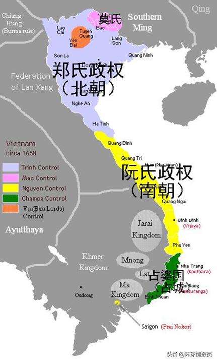 为什么越南不叫南越,越南为什么是南越